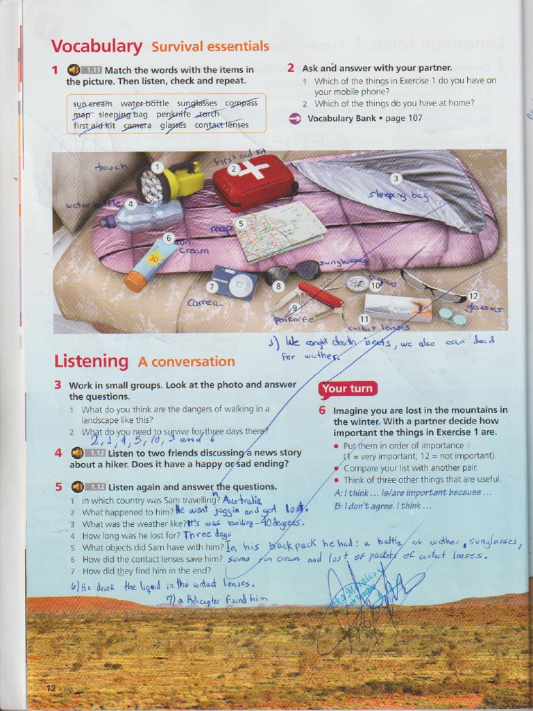 Student Book Page 12, 13 | PDF