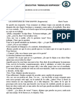 Evaluación de Lecto Escritura 1ero BGU 2do Quimestre