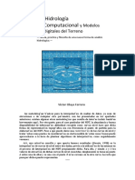 Hidrología Computacional y Modelos Digitales Del Terreno.