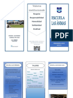 Triptico Escuela