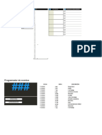 Programación diaria optimizada