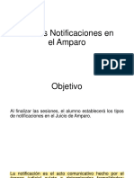 Notificaciones en El Amparo