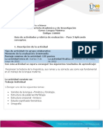 Guía de Actividades y Rúbrica de Evaluación - Unidad 1 - Paso 3 - Aplicando Conceptos.