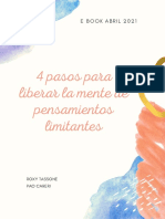 4 Pasos para Liberrar Tu Mente de Los Pensamientos Limitantes