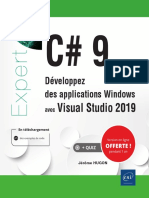 C# 9 C# 9. Visual Studio Développez Des Applications Windows. Visual Studio 2019