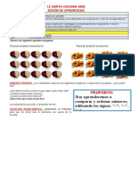 Matematica Ordenamos y Comparamos Numeros Hasta El 20