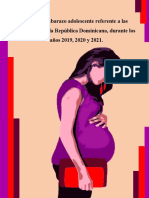 Informe - Tasa de Embarazo Adolescente Referente a Las Provincias de La Rep. Dom Durante Los Periodos 2019, 2020 y 2021