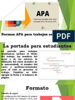 Normas APA para Trabajos Académicos