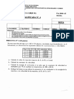 Curso: Química I (Bqu 01) PA 2018 - II Practica Calificada #4