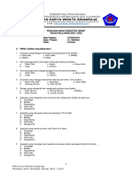 Pariwisata - Soal - Kelas Xi - Penilaian Akhir Semester 2 - Ta 2021-2022