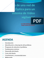 Red de Fibra Óptica para Un Sistema de Videovigilancia