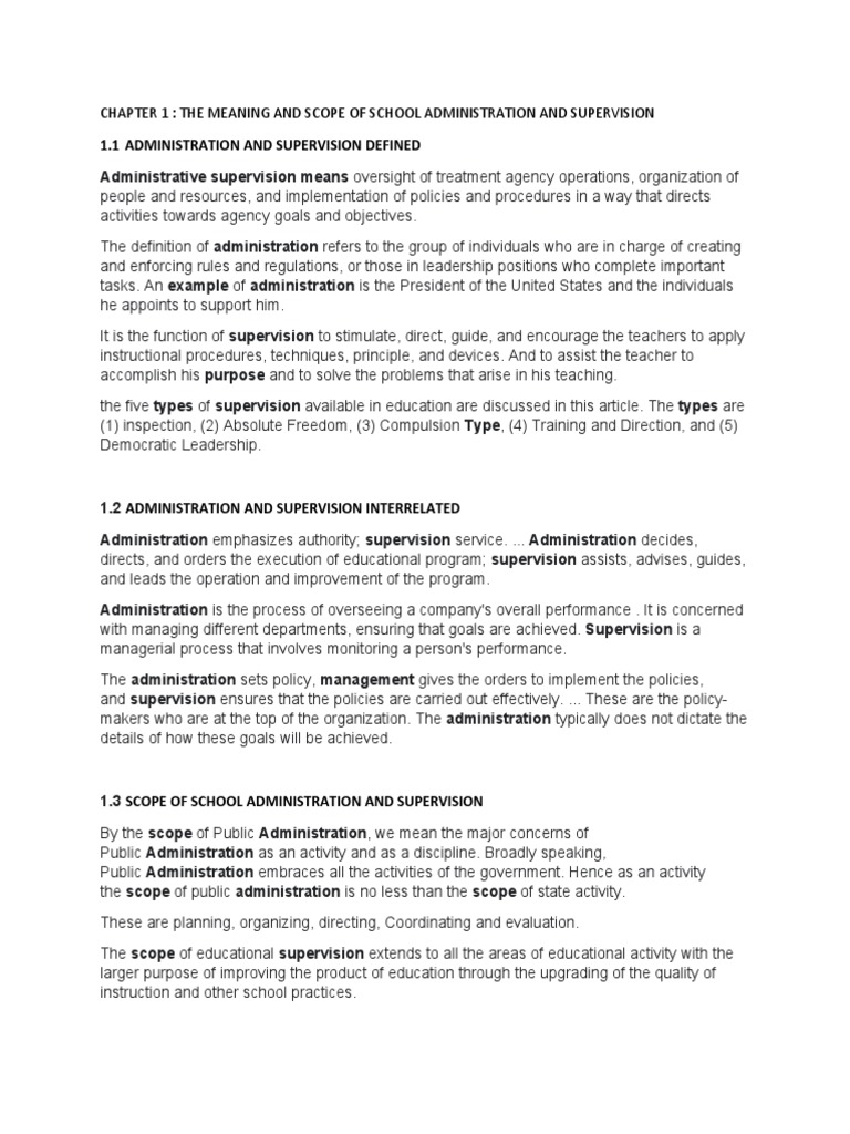 MEANING AND SCOPE OF EDUCATIONAL ADMINISTRATION visual data 6