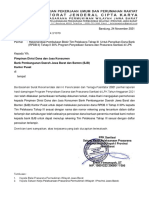 Surat Rekom Buka Blokir Dan Penutupan Rekening PPK Sanitasi TPL LPK Tahap Iii RPDB Ii (Tahap Ii 30% - 24 November 2021)