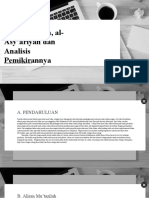 Al Mu' Tazilah, Al Asy' Ariyah Dan Analisis Pemikirannya (Revisi)