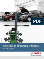 Alineador de ruedas Bosch FWA 4510