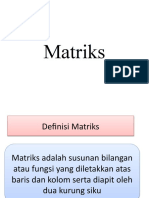 Matriks Dan Operasi