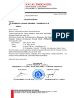 Surat Undangan Alumni DPN Peradah Indonesia Periode 2015-2018