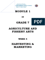 Harvesting and Marketing Farm Products