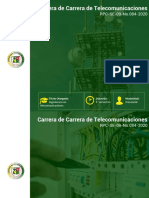 Carrera Telecomunicaciones UTM