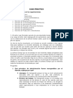 Tipos de Gerentes y Principios de Administración Transgredidos