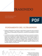 Ultrasonido en La Industria de Alimentos