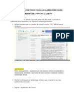 INFORME ESCRITO CON PRODUCTOS ARANCELARIOS CODIFICADOS Terminado