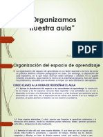 Organizamos Nuestra Aula