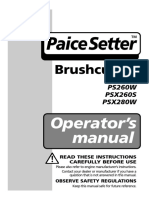 PS Brushcutters Manual