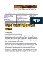 The Comprehensive Guide To Construction Contract Administration