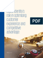 Digital Identity Role in Optimizing Customer Experience and Competitive Advantage