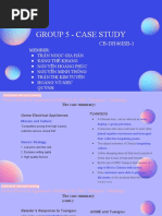 Group 5 - Case Study: CB-DH46ISB-1