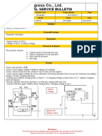 Win Progress Co., LTD.: Technical Service Bulletin