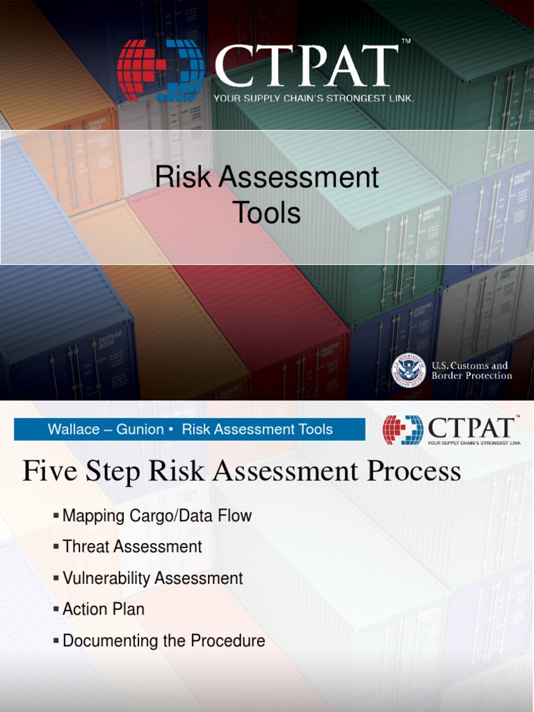 C Tpat 5 Step Risk Assessment Example