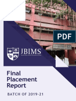 Final Placement Report 2021