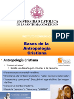 Bases de La Antropología Cristiana