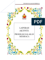 LAPORAN PROGRAM GALAKAN MEMBACA