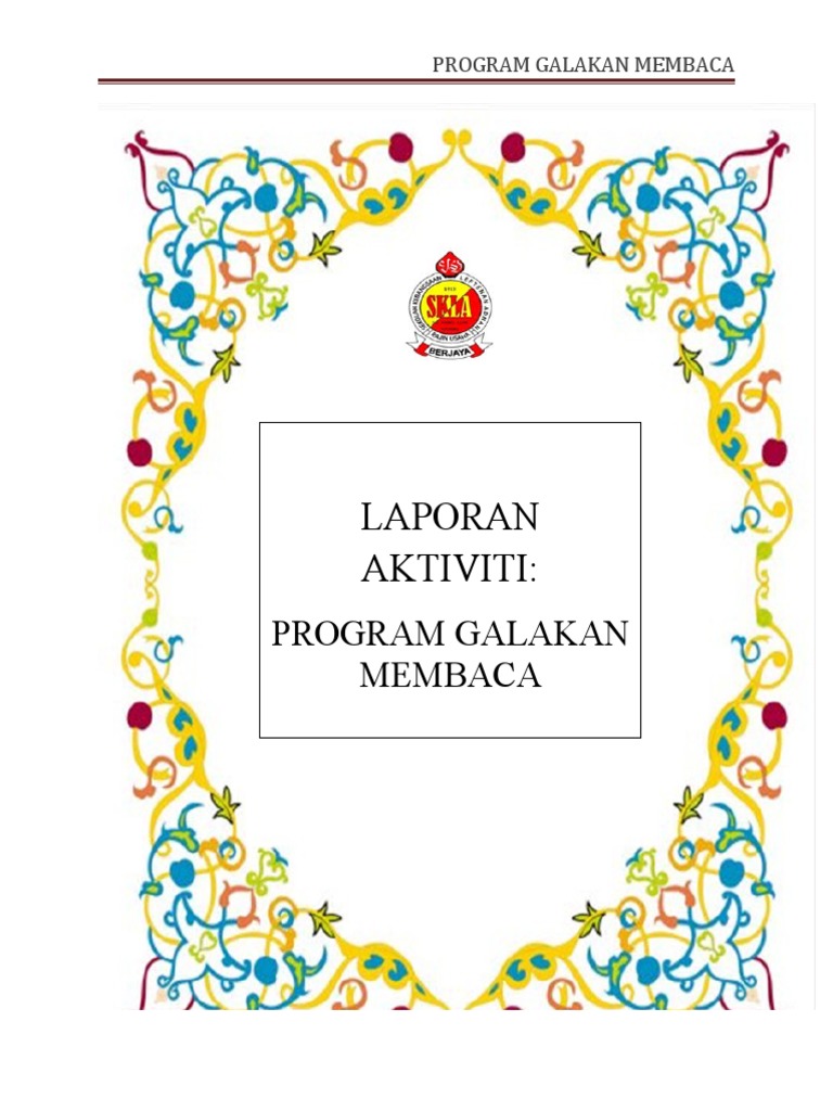 Laporan Program Galakan Membaca Pdf
