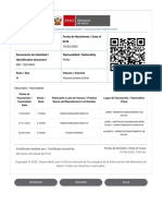 MINSA - Carnet Vacunación