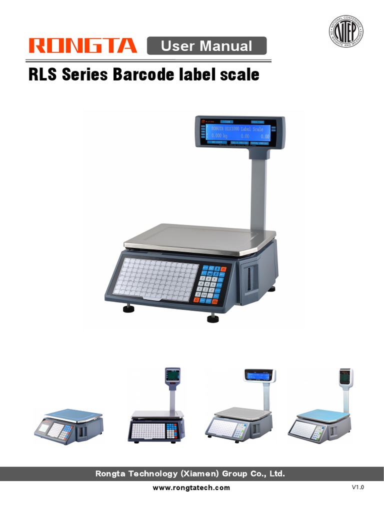 Rongta RLS Series Scale User Manual | PDF | Wi Fi | Computer Network