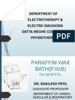 Paraffin Wax Bath (P.W.B)