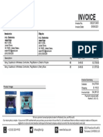 A & J Electronics Invoice XB20212483