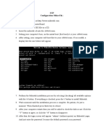 Sop Configuration Mikrotik