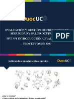 n1 Introduccion A Evaluacion de Proyectos en Sso