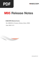 Release Notes: GSM/GPRS Module Series