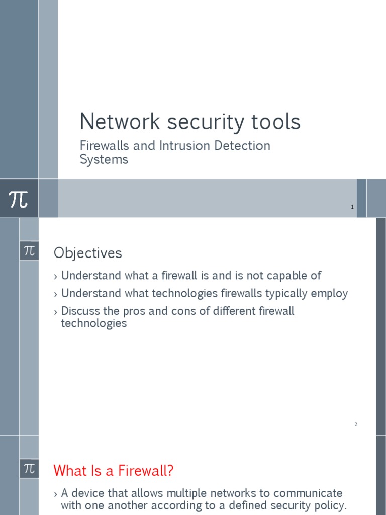 Understanding Firewalls and IDS | PDF | Proxy Server | Port (Computer ...