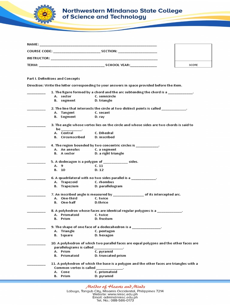 Geometry Concepts and Problem Solving | PDF | Area | Triangle