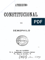 Cathecismo constitucional: um guia de  ou menos sobre a constituição brasileira