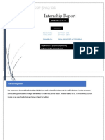 Internship Report: TM Rubber (PVT.) LTD