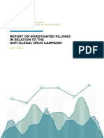 Report by The Commission On Human Rights On Extrajudicial Killings Under Duterte's War On Drugs