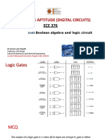ENGINEERING APTITUDE (DIGITAL CIRCUITS